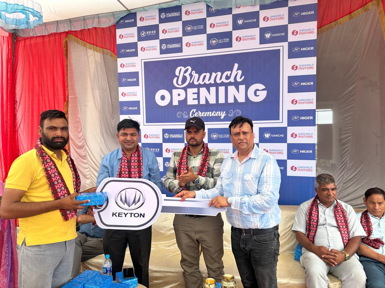 शशीला मोटर्सको चौंथो शाखा नेपालगञ्जमा, विद्युतीय सवारी प्रवर्धनमा जोड