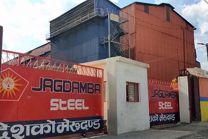 जगदम्बा स्टिल उद्योगको भट्टी विस्फोट, एक घाइते 