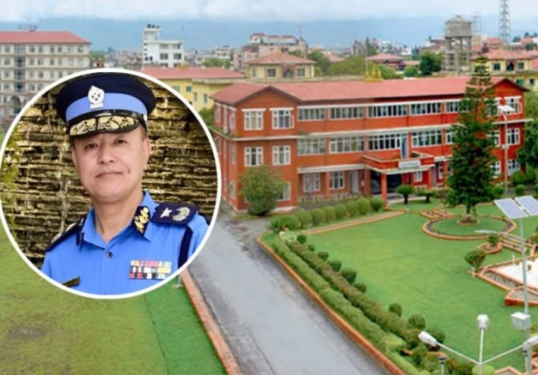 नेपाल प्रहरीको ३२औं महानिरीक्षकमा चन्द्रकुवेर खापुङ नियुक्त