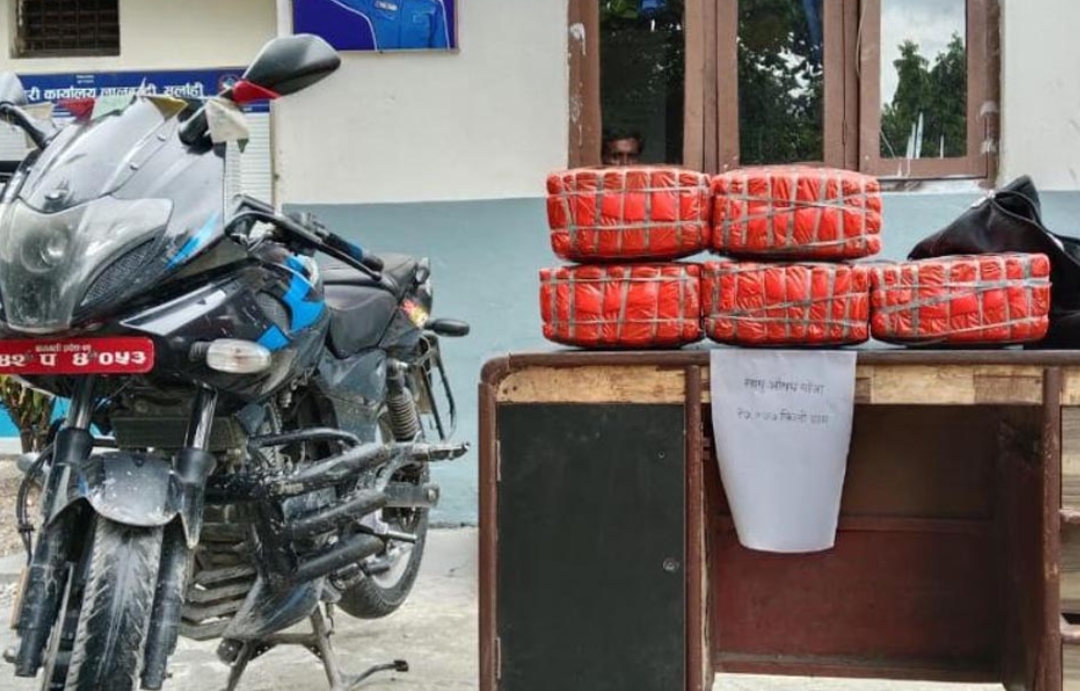 सर्लाहीबाट २५ केजी गाँजासहित सन्ते पक्राउ