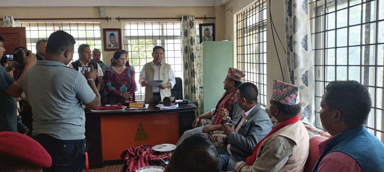 भूमि समस्या समाधान गर्न प्रदेश सरकार प्रतिबद्धः मुख्यमन्त्री बाँनिया 