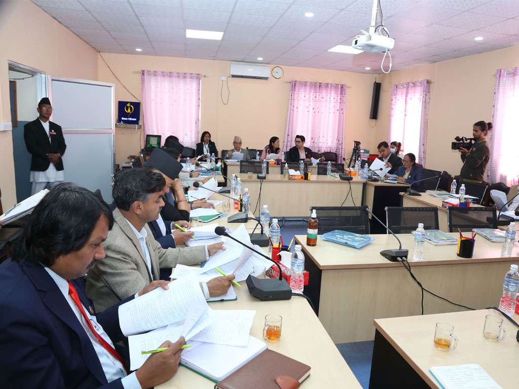 संघीयता सबलीकरण तथा राष्ट्रिय सरोकार समितिको बैठक बस्दैँ