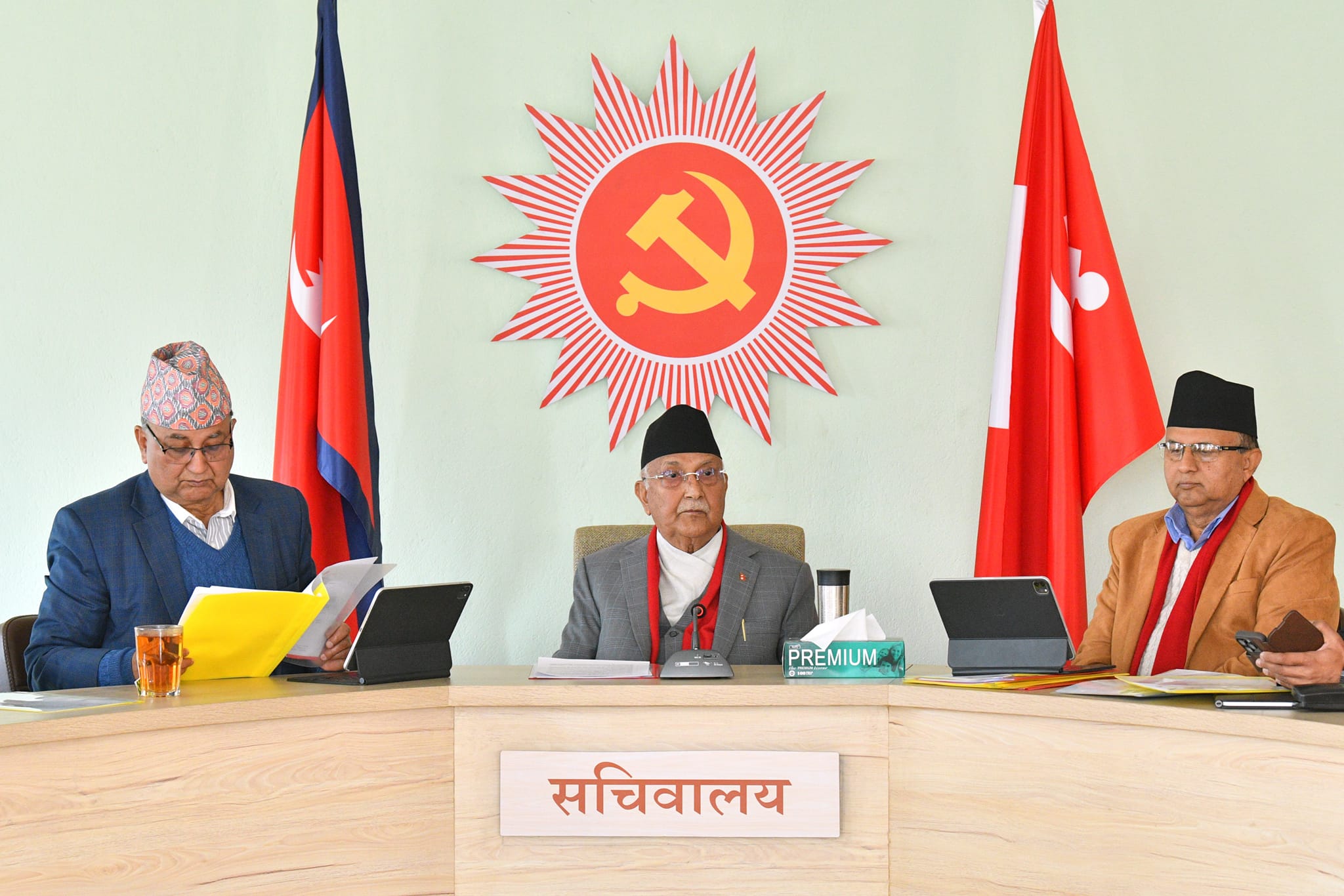 एमालेको सचिवालय बैठक आज बस्दै