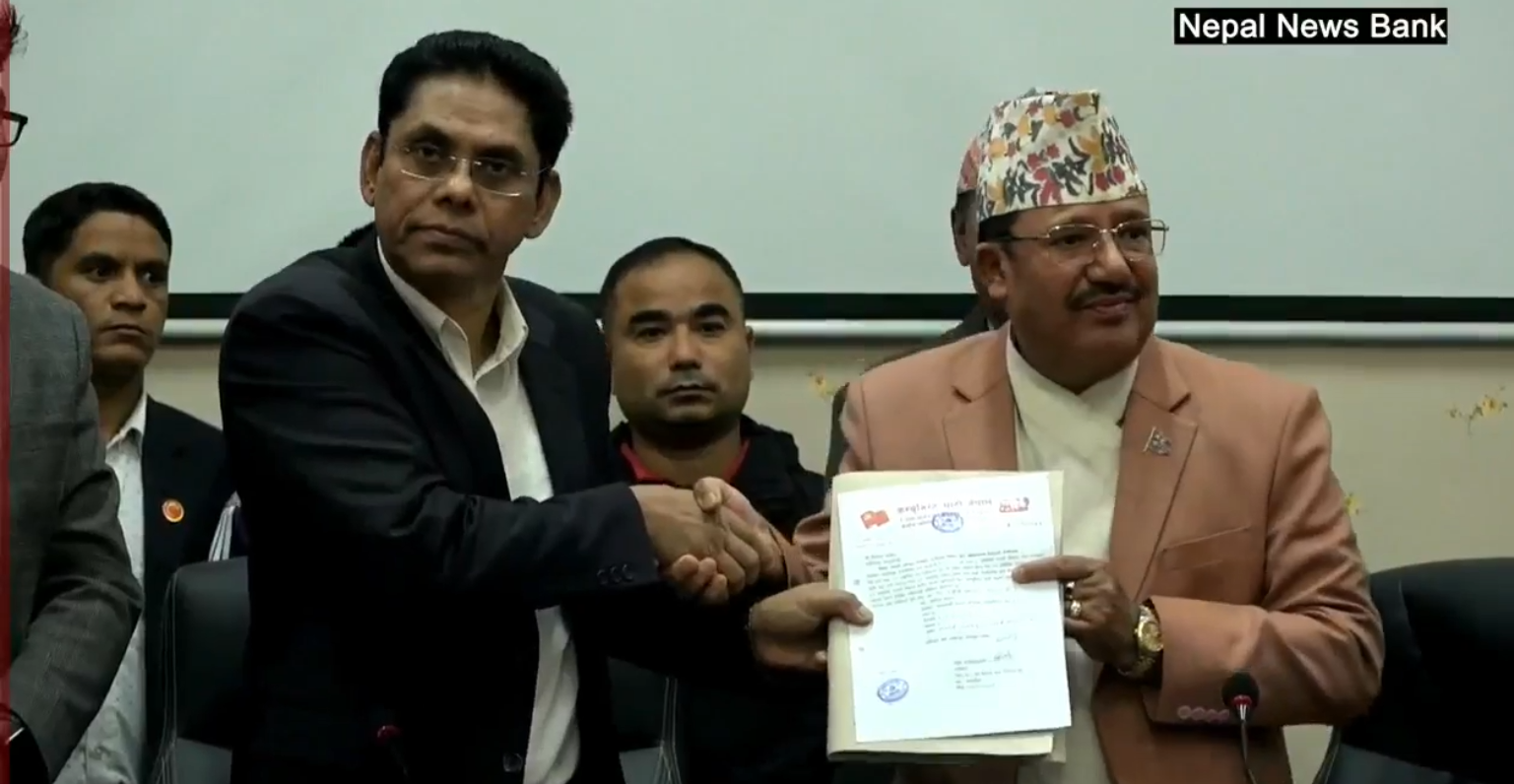 विप्लव नेतृत्वको ‘कम्युनिस्ट पार्टी नेपाल’ ले दल दर्ताका लागि निर्वाचन आयोगमा दियो निवेदन विप्लव नेतृत्वको ‘कम्युनिस्ट पार्टी नेपाल’ ले दल दर्ताका लागि निर्वाचन आयोगमा दियो निवेदन
