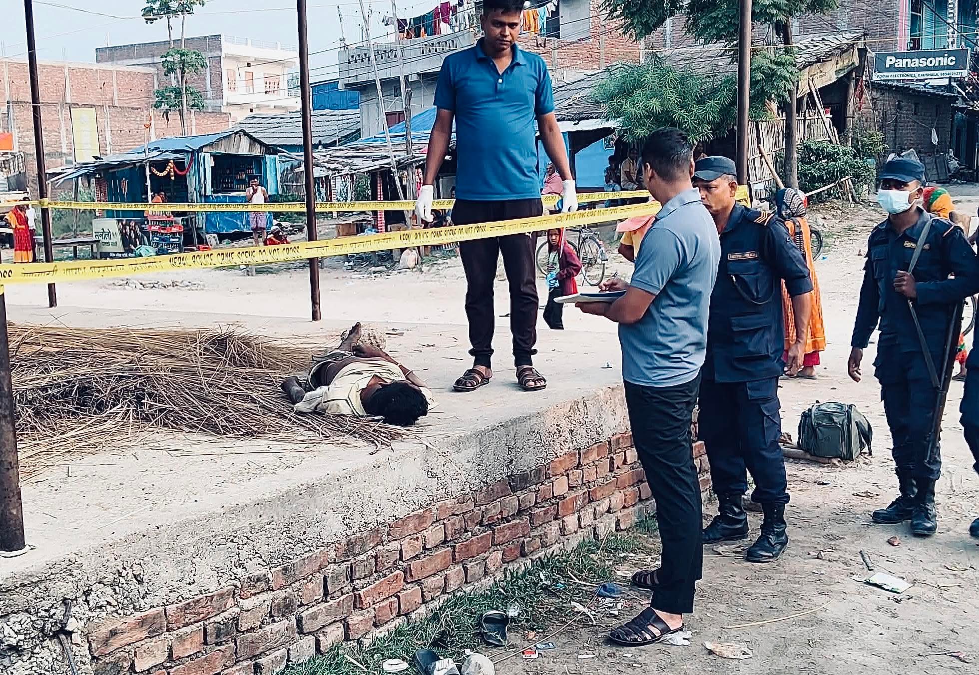 गौशाला बजारमा पुरुषको शव फेला गौशाला बजारमा पुरुषको शव फेला