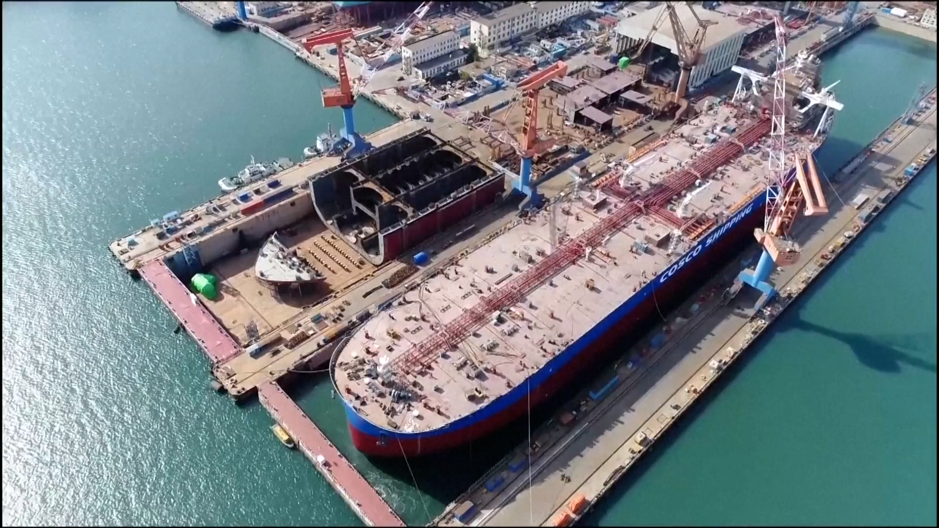 चीनमा जहाज उद्योग : विश्वव्यापी ५१ प्रतिशतभन्दा बढी हिस्सा 