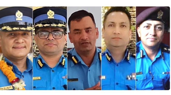 पाँच एसएसपी डिआईजी बढुवाका लागि सिफारिस पाँच एसएसपी डिआईजी बढुवाका लागि सिफारिस