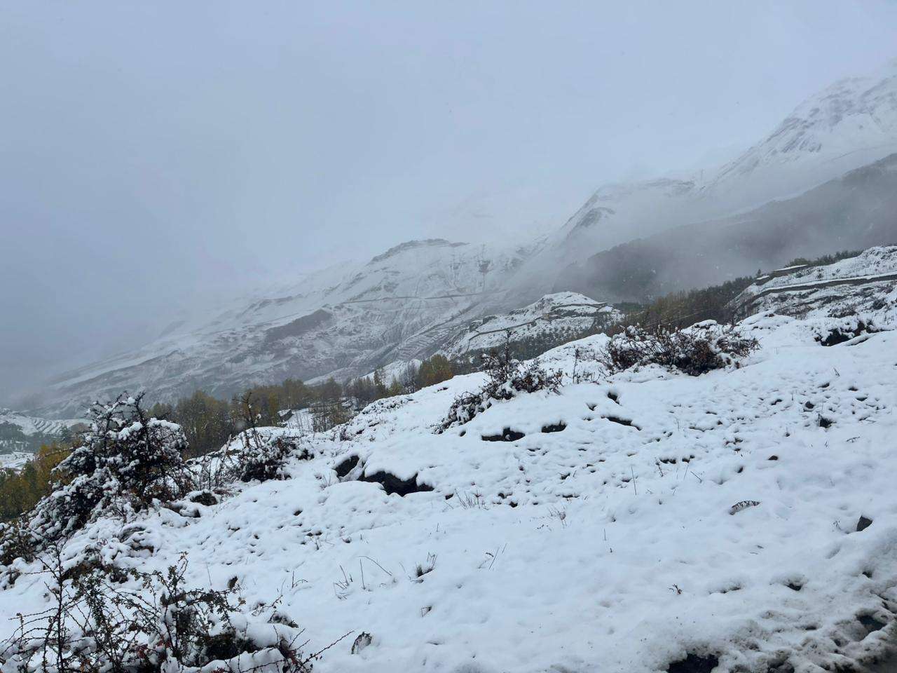 आज कोशी, गण्डकी र कर्णाली प्रदेशका केही स्थानमा हल्का वर्षा र हिमपातको सम्भावना आज कोशी, गण्डकी र कर्णाली प्रदेशका केही स्थानमा हल्का वर्षा र हिमपातको सम्भावना