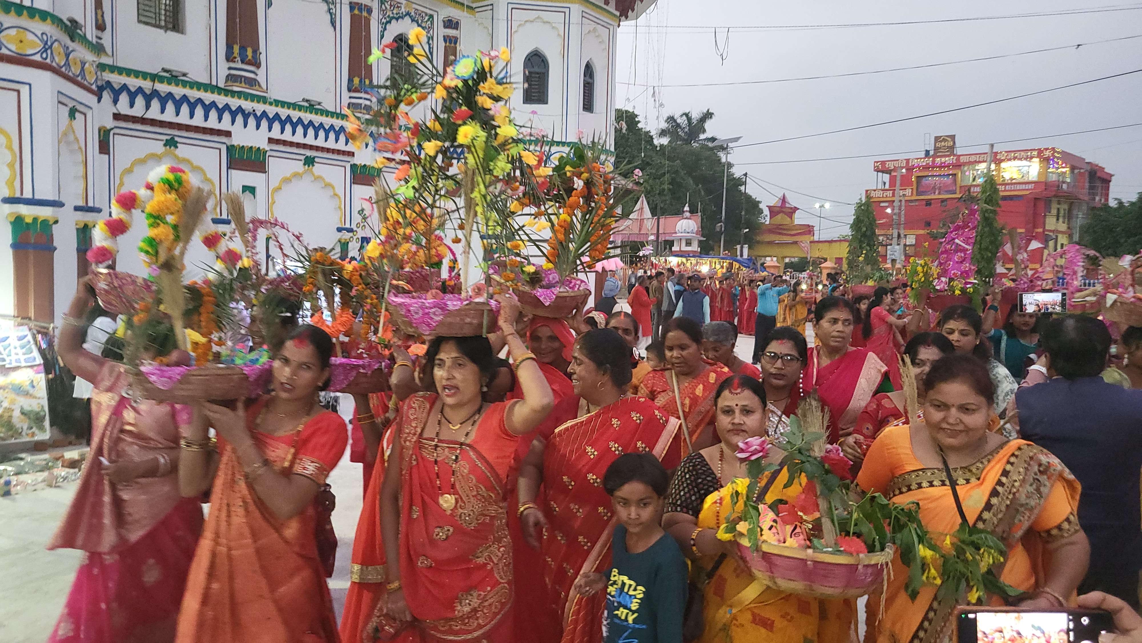 जनकपुरधाममा सामाचकेवा महोत्सव सम्पन्न 