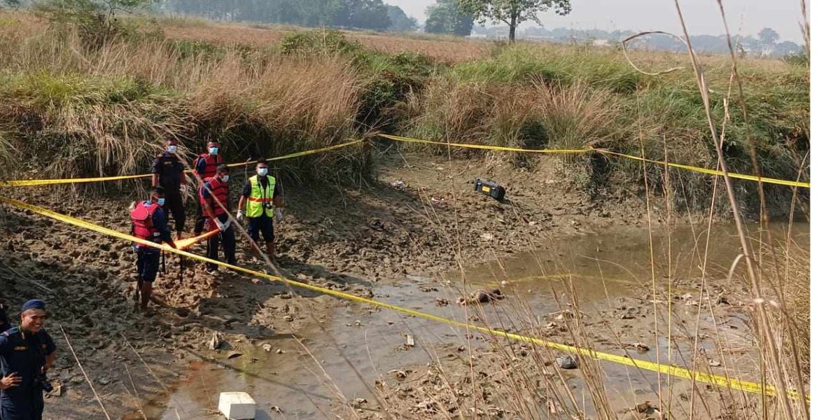 दाइसँगै खेल्न गएकी बहिनी दुई दिनपछि खोलामा मृत भेटिइन्
