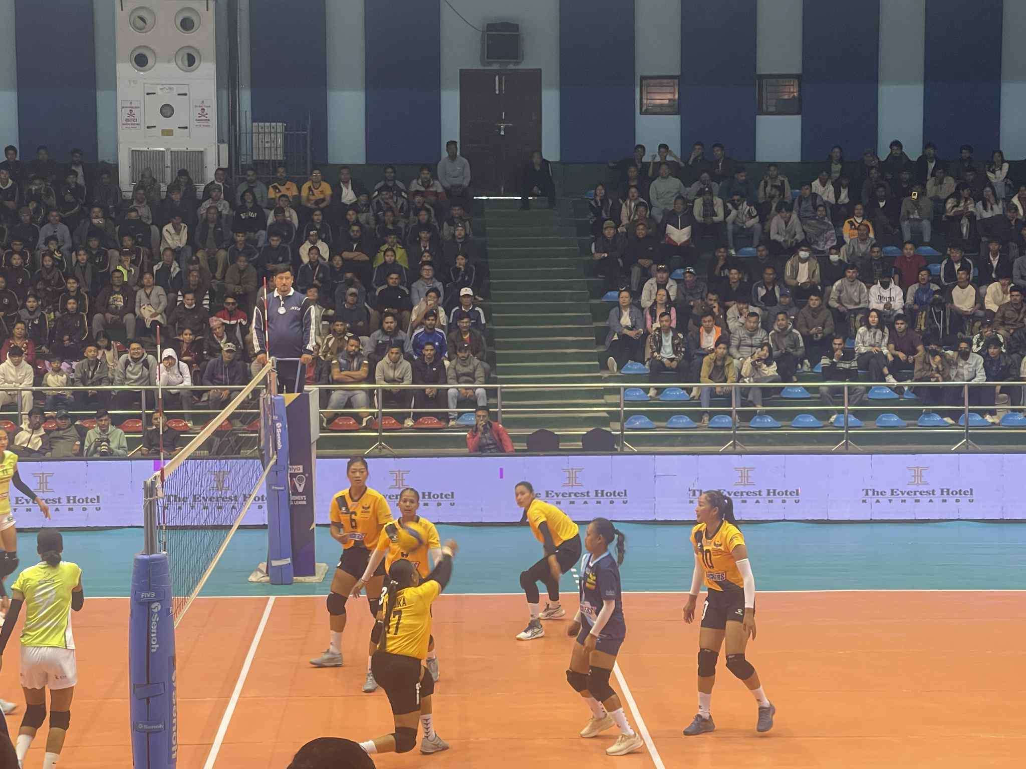 एभरेस्ट महिला भलिबल लिगको फाइनलमा कर्णाली यशविस प्रवेश एभरेस्ट महिला भलिबल लिगको फाइनलमा कर्णाली यशविस प्रवेश