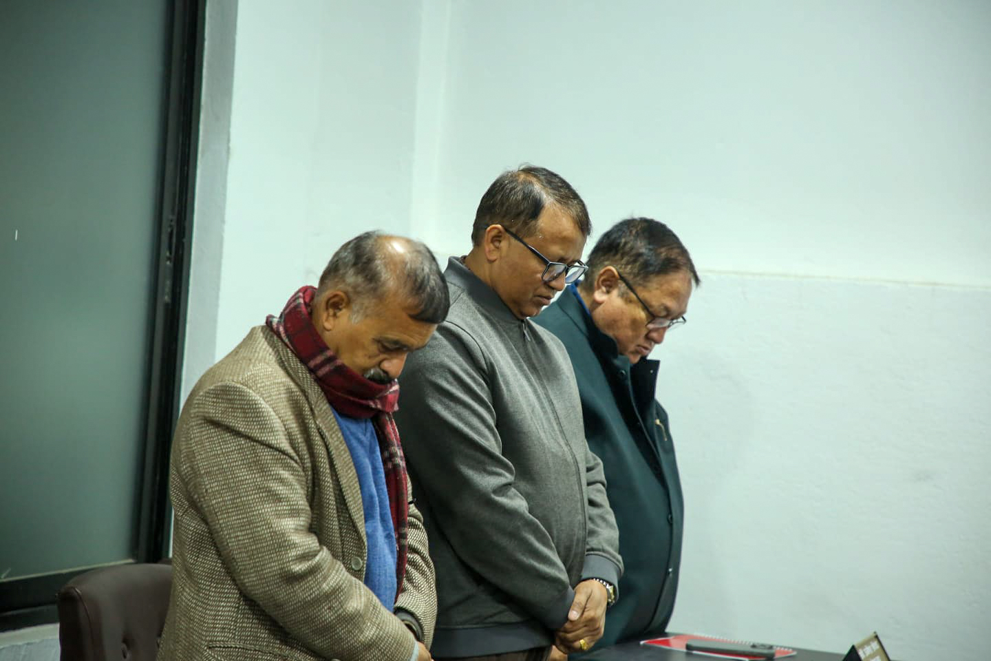 नेपाली कांग्रेसद्वारा पूर्वमन्त्री आमोदप्रसाद उपाध्यायप्रति शोक सभा आयोजना नेपाली कांग्रेसद्वारा पूर्वमन्त्री आमोदप्रसाद उपाध्यायप्रति शोक सभा आयोजना