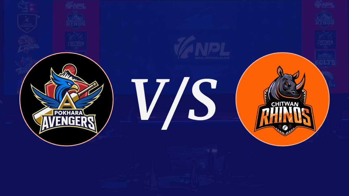 चितवन राईनोजले टस जितेर पहिला ब्याटिङ गर्दै चितवन राईनोजले टस जितेर पहिला ब्याटिङ गर्दै