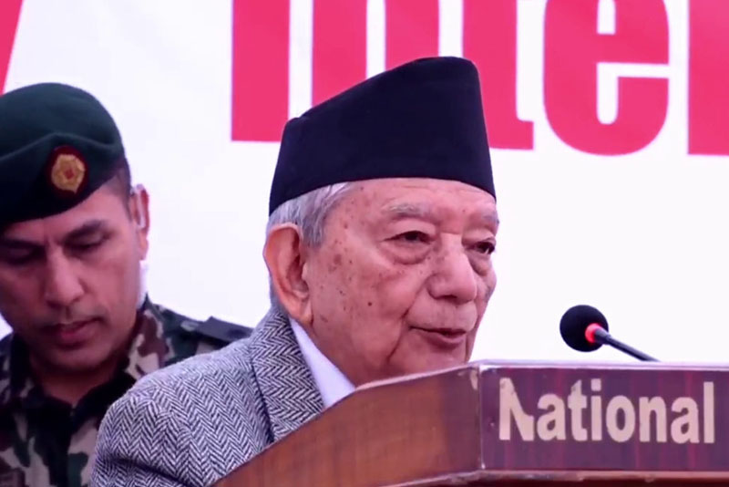 अध्यक्ष मगर भन्छन संक्रमणकालीन न्यायलाई यथाशिघ्र निष्कर्षमा पुर्याउन आवश्यक अध्यक्ष मगर भन्छन संक्रमणकालीन न्यायलाई यथाशिघ्र निष्कर्षमा पुर्याउन आवश्यक