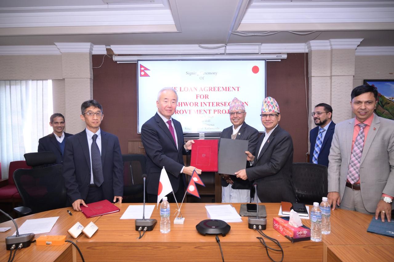 कोटेश्वरको जाम हटाउन सरकारले जापानसँग लियो १० वर्षका लागि ३१ अर्ब ऋण