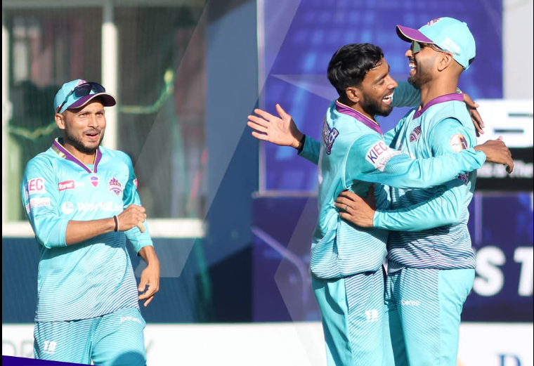 पोखरालाई पराजित गर्दै काठमाण्डु प्लेअफमा प्रवेश