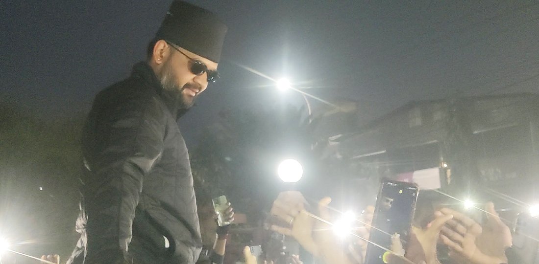 काठमाडौँ फर्किए बालेन...