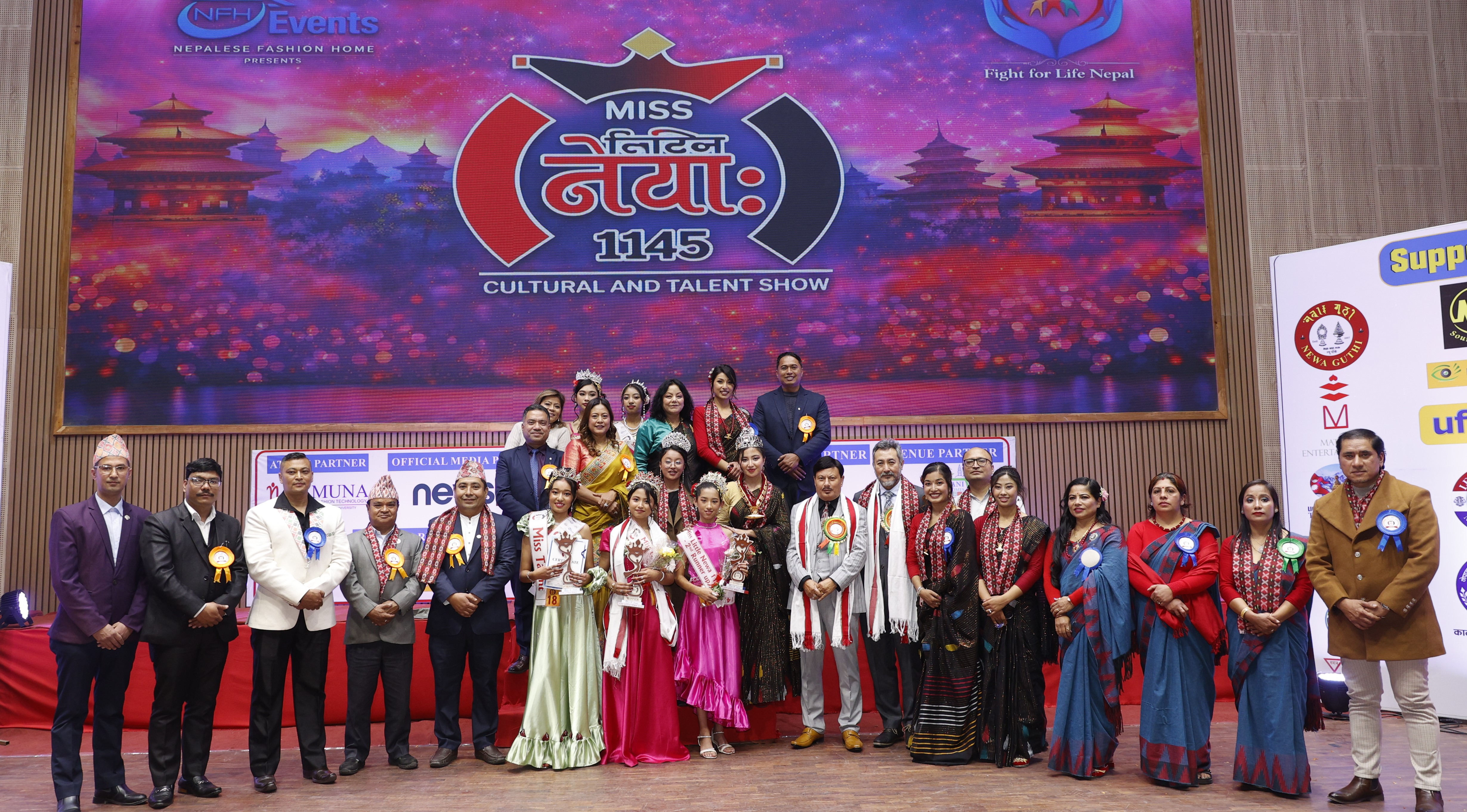 ललितपुरकी सुरवी बज्राचार्यले जितिन मिस लिटिल नेवाको उपाधि