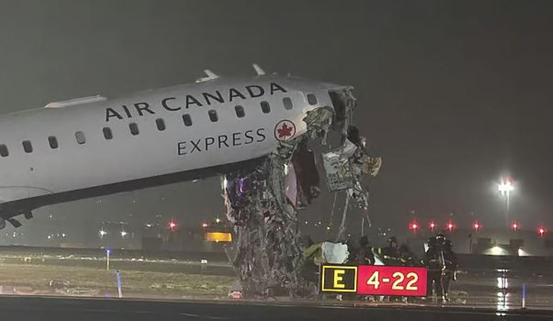 न्युयोर्कमा विमान दुर्घटना, उडानहरू प्रभावित न्युयोर्कमा विमान दुर्घटना, उडानहरू प्रभावित