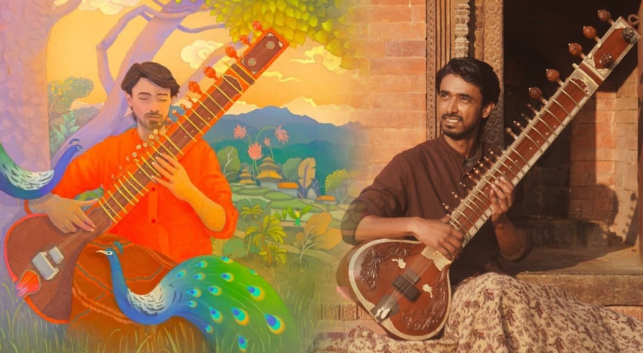 चिलीका संगीतकारसँग मिलेर नेपाली युवा सितारवादक हिमालयन सितारले ल्याए 'वेदांशी’