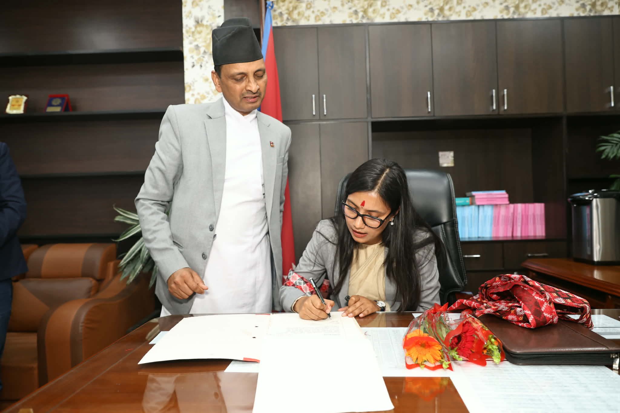 सोविता गौतमको पहिलो निर्णय