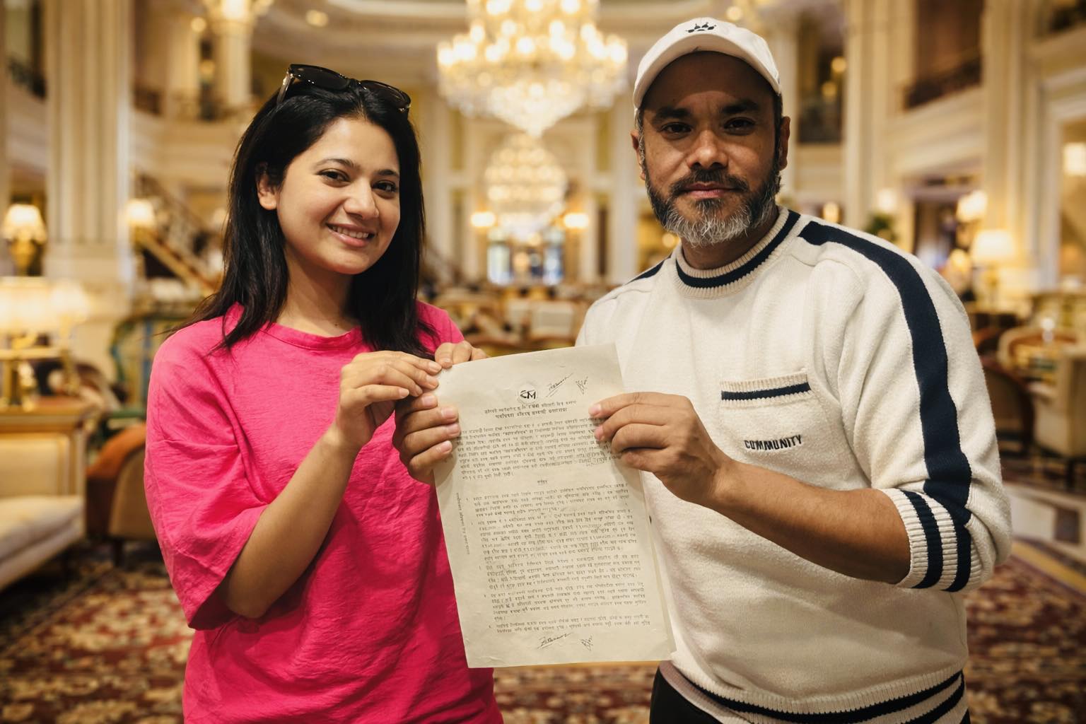  ‘महाराजाधिराज’मा ‘महारानी’को रूपमा भित्रिइन् केकी