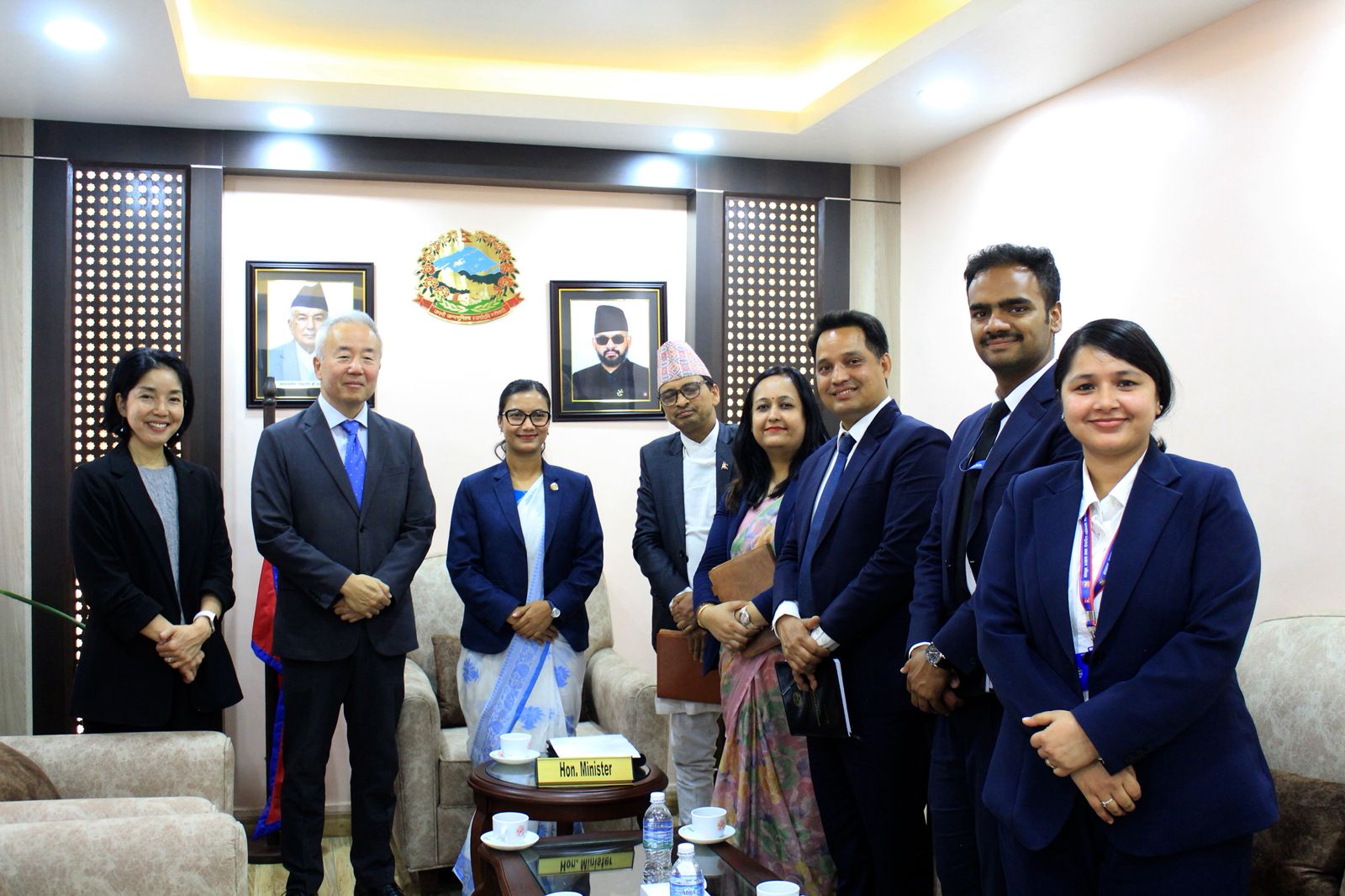 कानूनमन्त्री गौतम र जापानका राजदूत तोरुबीच भेटघाट, कानून सुधार र एआई नियमनमा नेपाल–जापान सहकार्यबारे छलफल