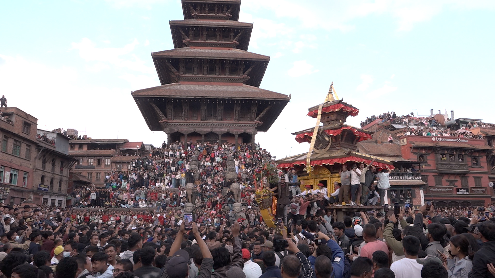 बिस्का जात्राको आज चौथो दिन बिस्का जात्राको आज चौथो दिन