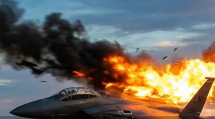 इरानद्वारा अमेरिकी F-15 लडाकु विमान ध्वस्त