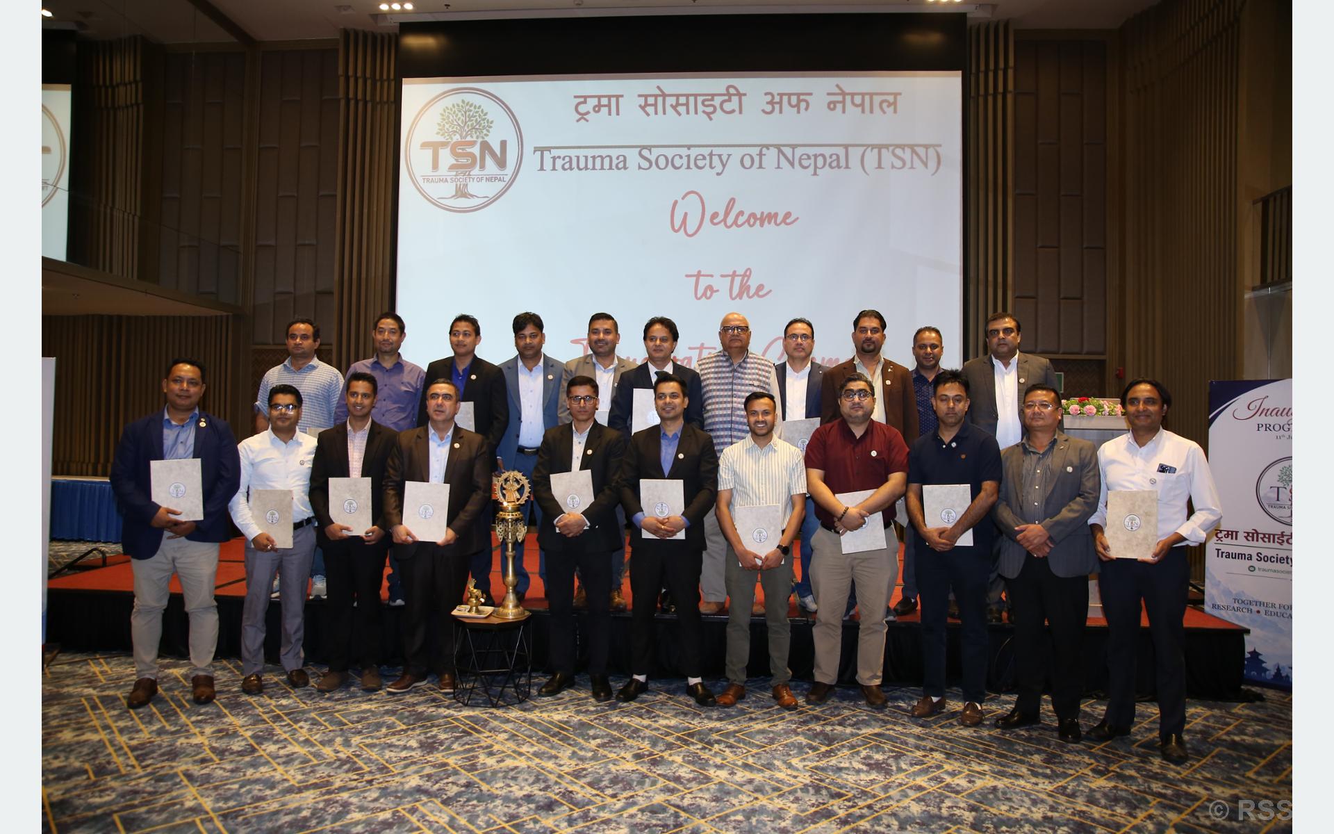 डा लामिछानेको अध्यक्षतामा ‘ट्रमा सोसाइटी अफ नेपाल’ गठन डा लामिछानेको अध्यक्षतामा ‘ट्रमा सोसाइटी अफ नेपाल’ गठन