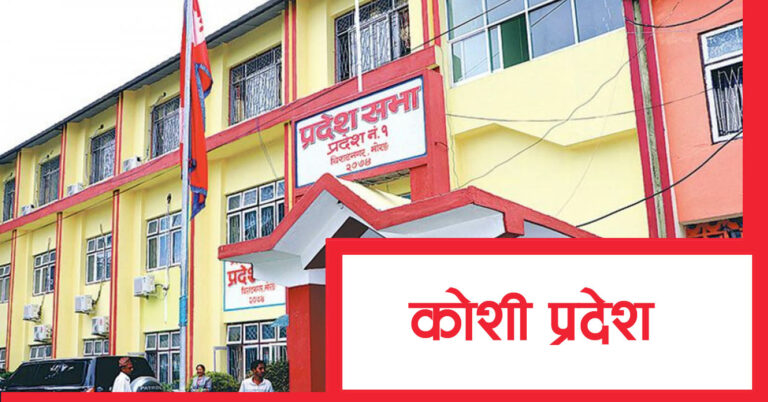 कोशी प्रदेशसभाः विनियोजन विधेयकमाथिको छलफल सकियो कोशी प्रदेशसभाः विनियोजन विधेयकमाथिको छलफल सकियो