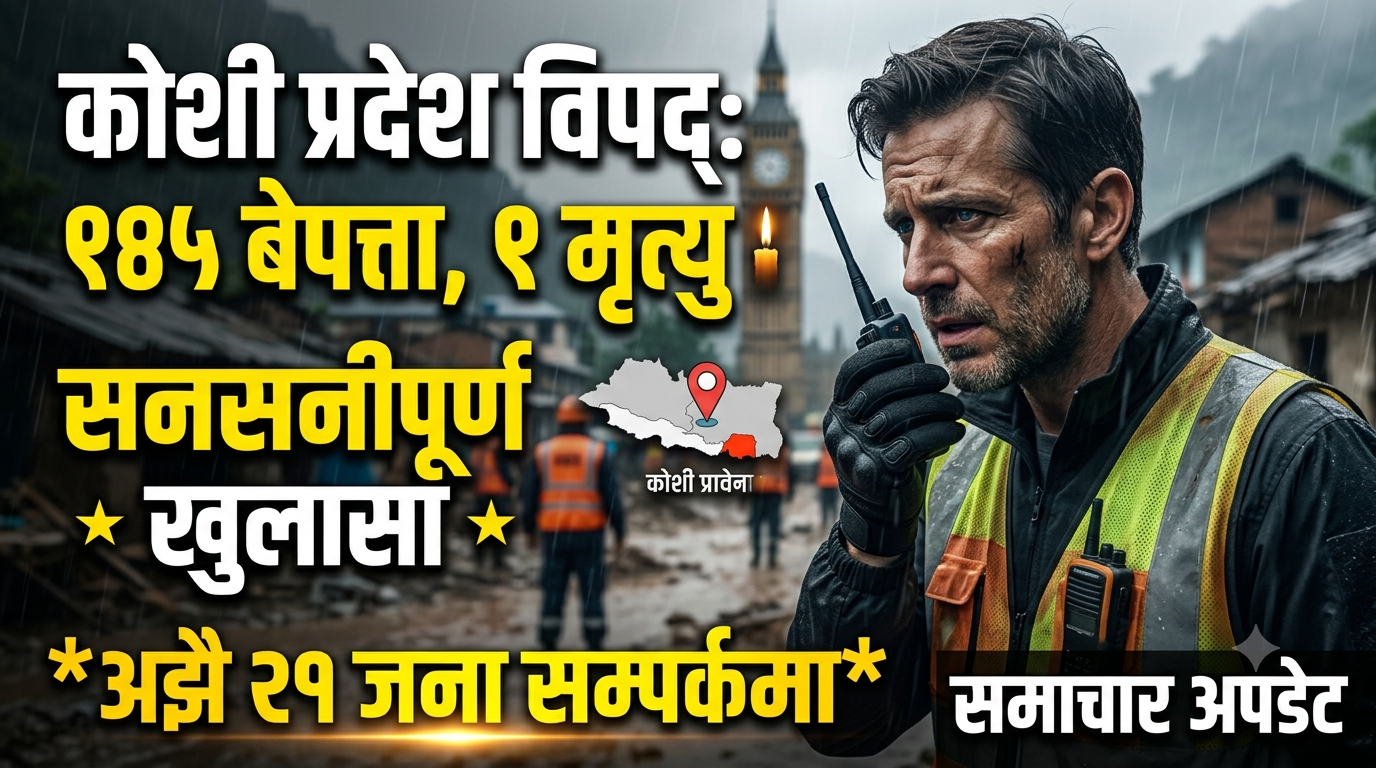 कोशी प्रदेशका १४५ नागरिक अझै सम्पर्कविहीन, २१ जना सम्पर्कमा आए, एकको मृत्यु