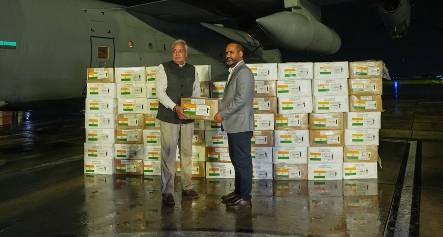 भोटेकोशी बाढी प्रभावितका लागि भारतको सहयोग भोटेकोशी बाढी प्रभावितका लागि भारतको सहयोग